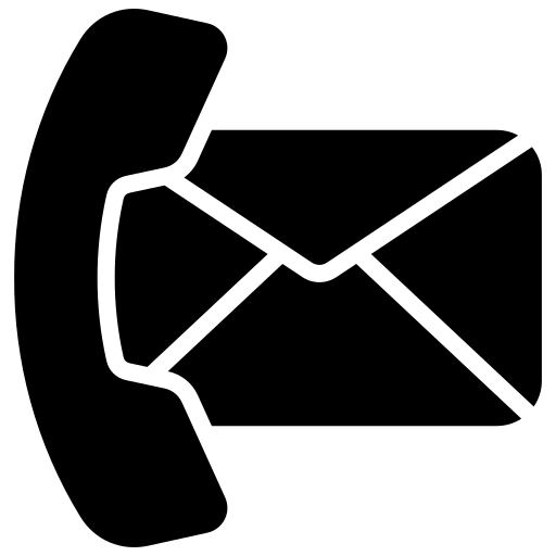 Anruf- und E-Mail-Symbol